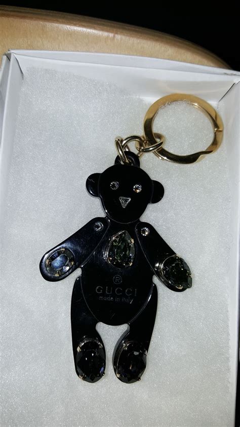 gucci bear keychain|gucci keychain for sale.